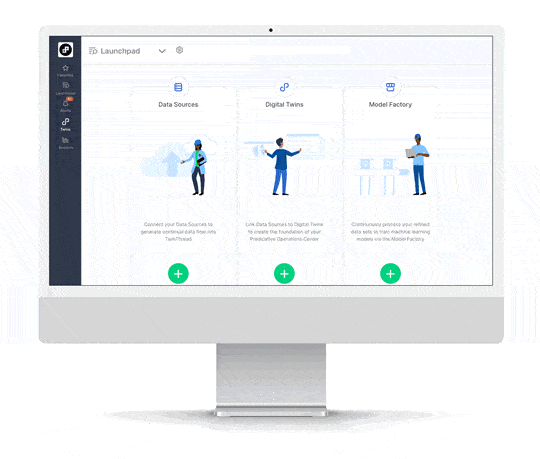 TwinThread's Launchpad onboarding application